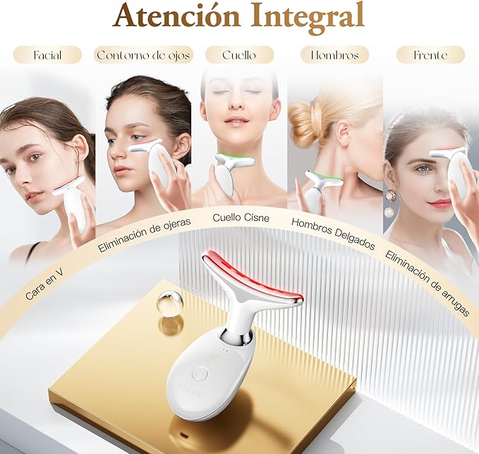 ANLAN - Esculpidor facial LED 7 en 1