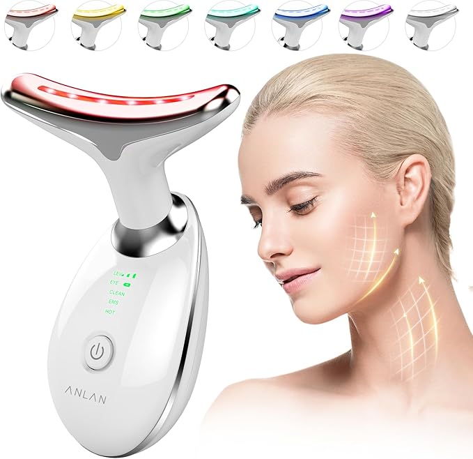 ANLAN - Esculpidor facial LED 7 en 1